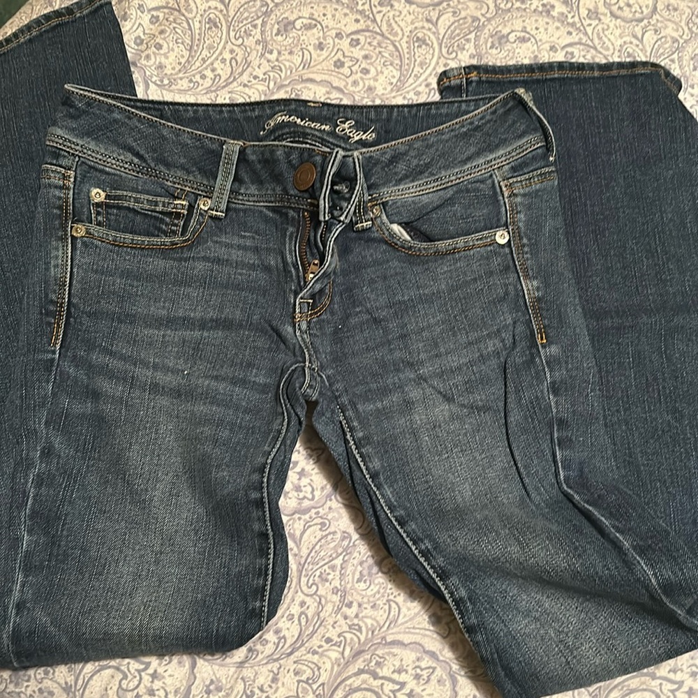 American Eagle Stretch Slim Boot Size 2 Short Jeans!